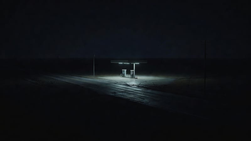 Ch1 Gas Station Night Backdrop