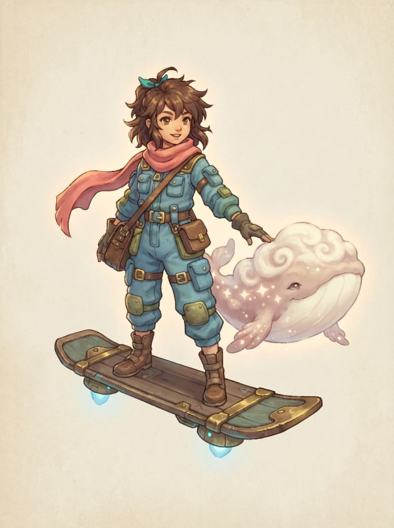 Nima and Cloud Whale