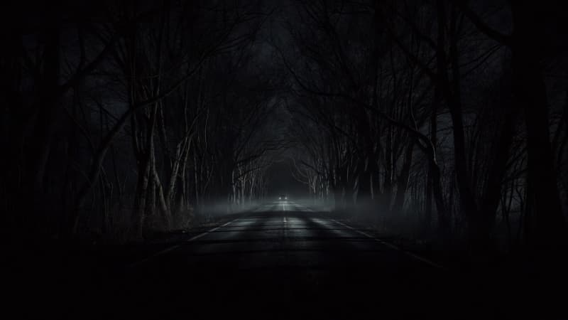 Ch1 Roadside Trees Night Backdrop