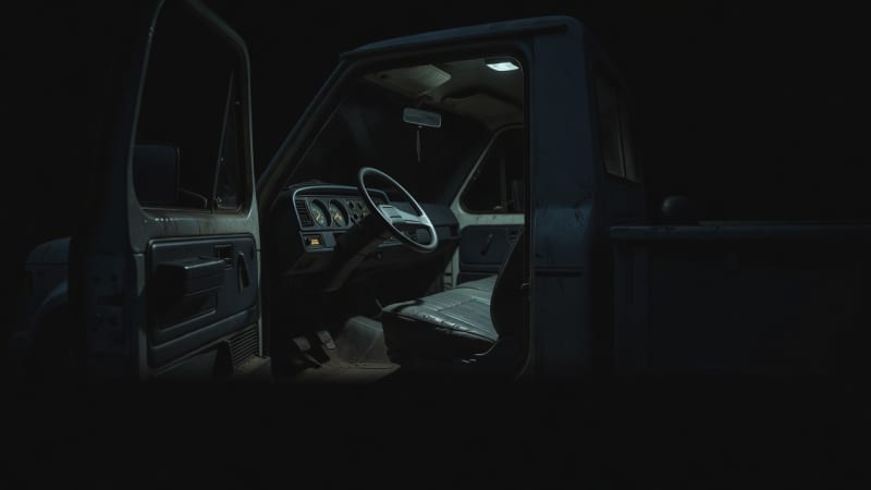 Ch1 Truck Cab Interior Night Backdrop