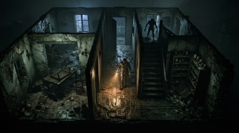 Search rooms for keys