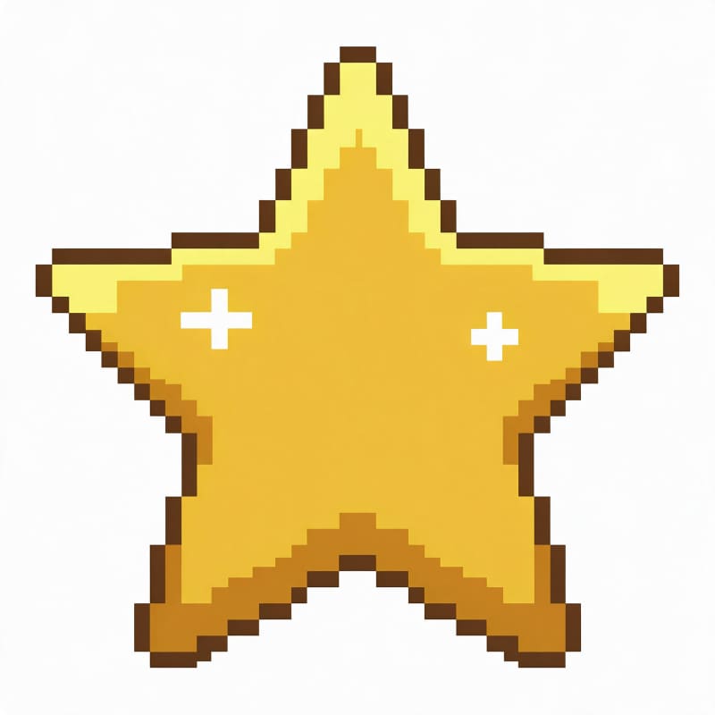 Star Pixel Picture