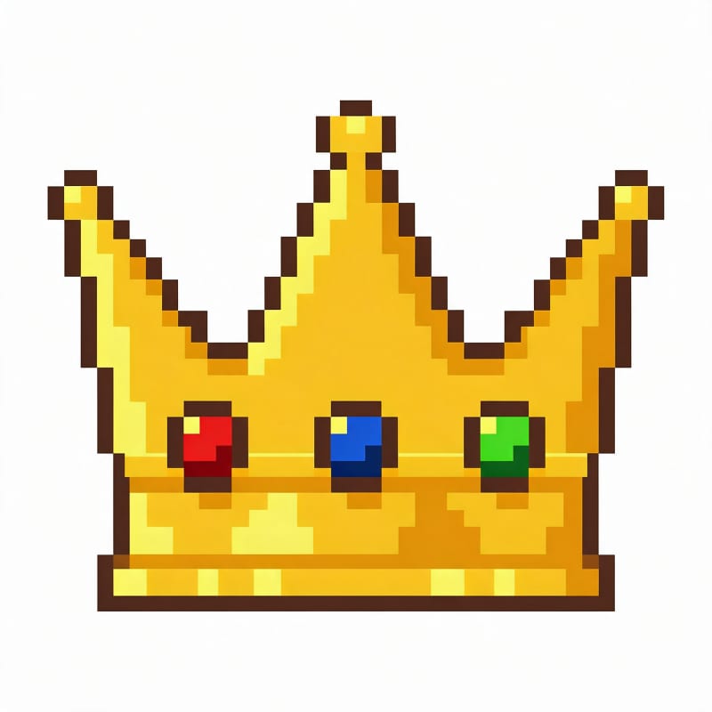 Crown Pixel Picture
