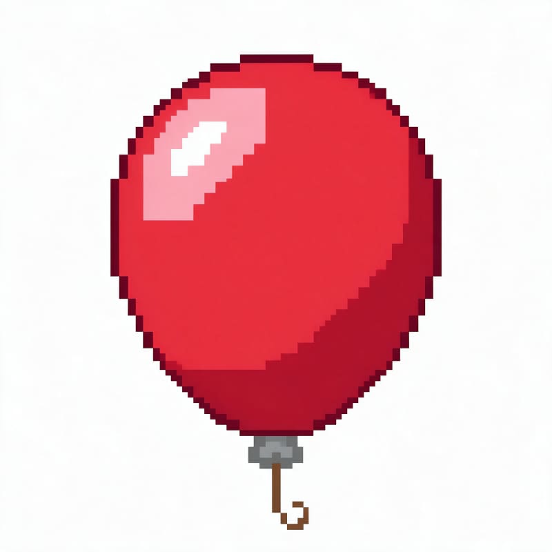 Balloon Pixel Picture