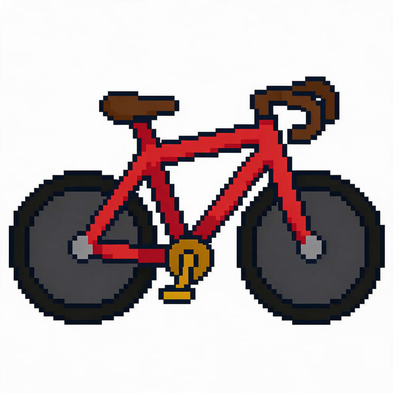 Bicycle Pixel Picture
