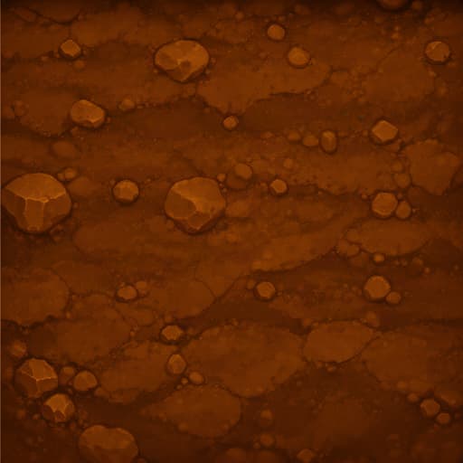 Seamless Brown Soil Texture