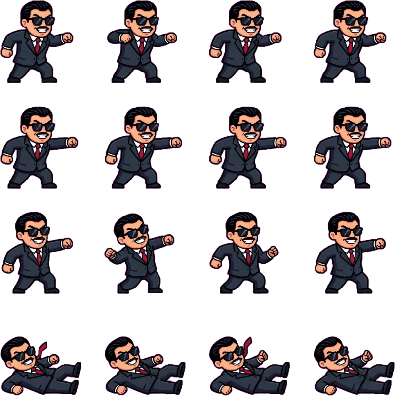 Maton - combate (pixel art 16 bits)