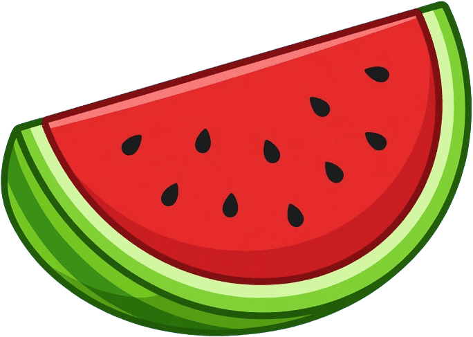 Watermelon Fruit Icon
