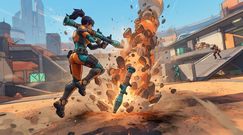 Shoot walls into existence