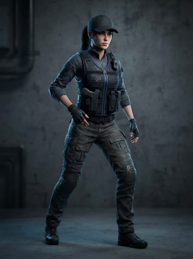 Female Rapid Response Officer