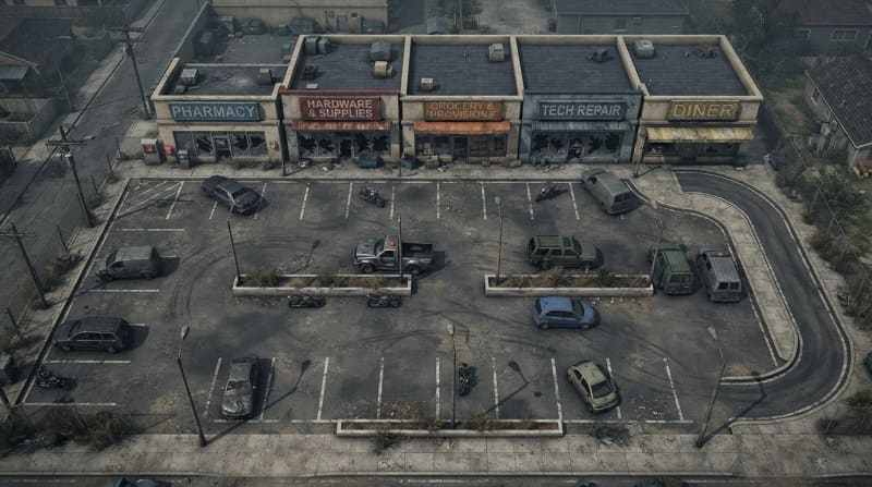 Suburban Strip Mall Siege