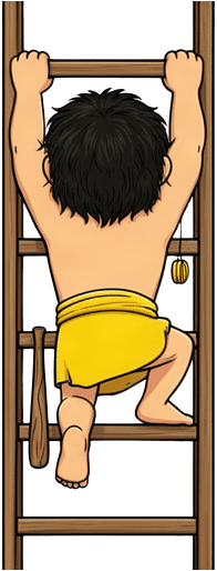 Caveman Ladder Climber