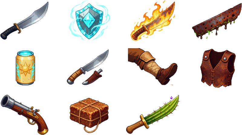 Card art sheet (11 tiles)