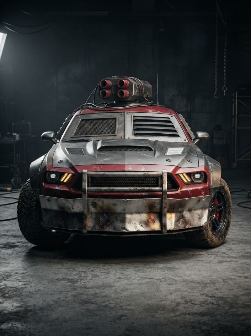 Armored muscle brawler