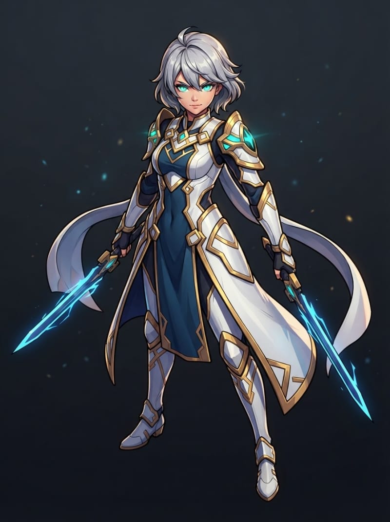 The radiant blade dancer