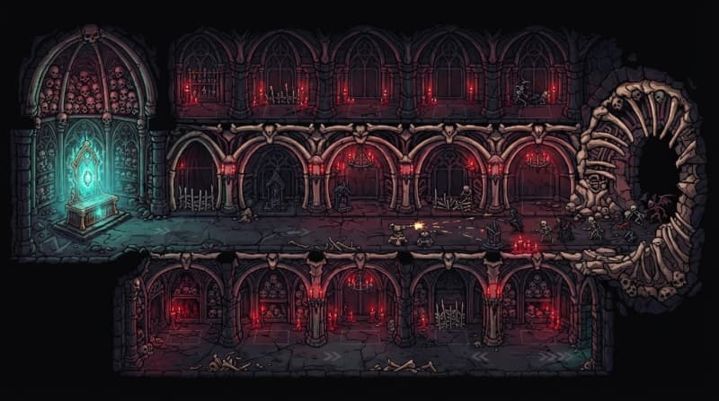 The underground bone cathedral