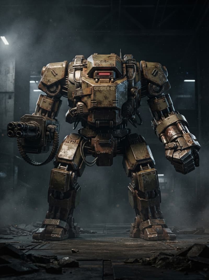 The Armored Siege Walker