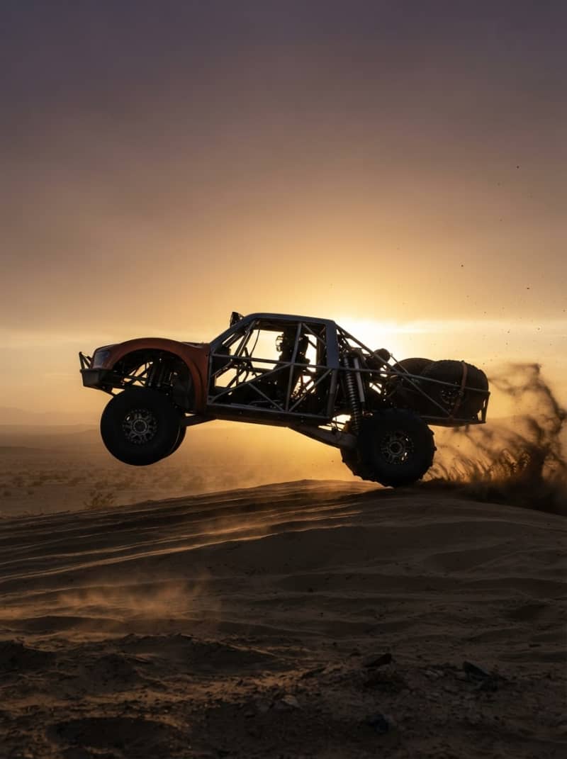 Desert trophy truck