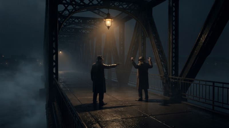 The Double Cross on the Bridge