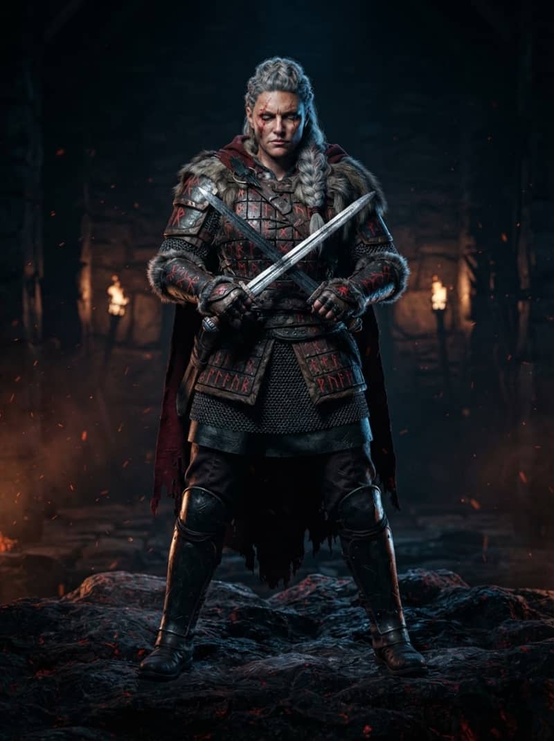 Den ærrede shieldmaiden