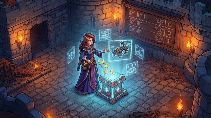 Upgrade traps between waves