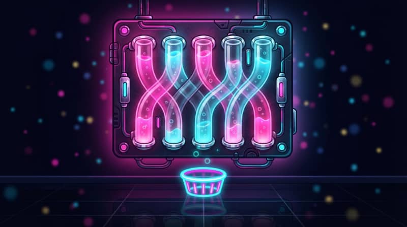 Neon arcade cabinet wall