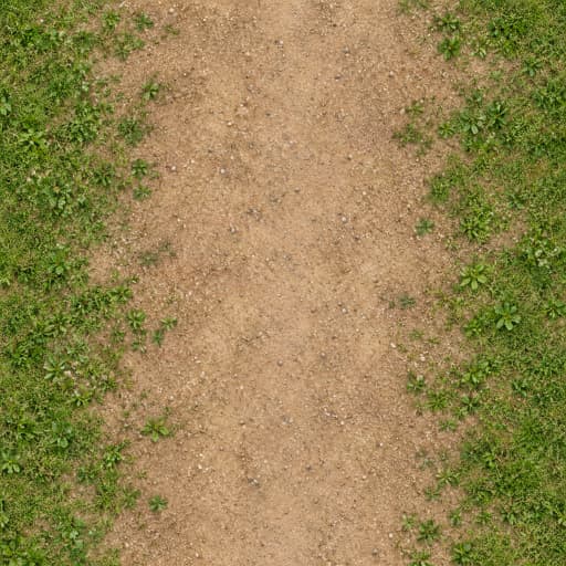 Seamless Dirt Path Texture
