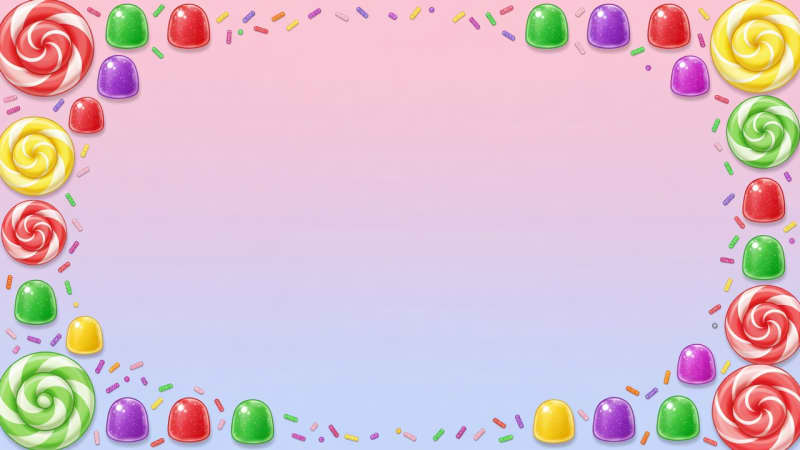 Candy Puzzle Background
