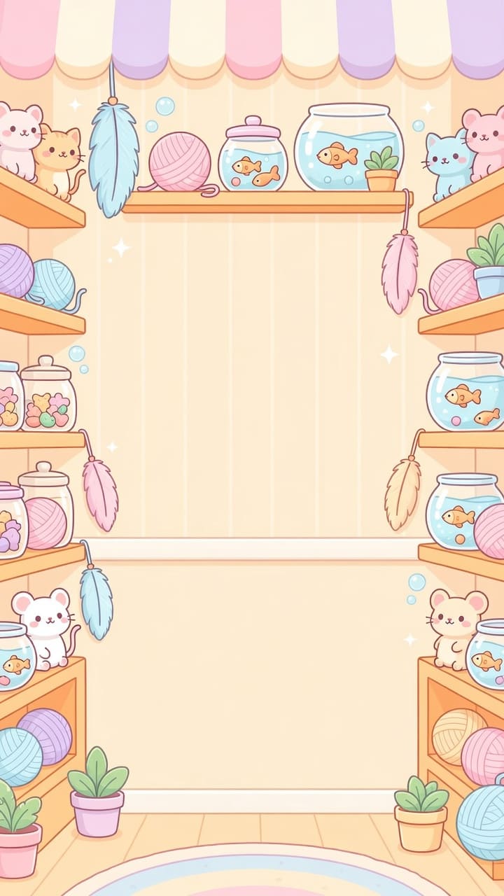 Magic Pet Shop Interior Background