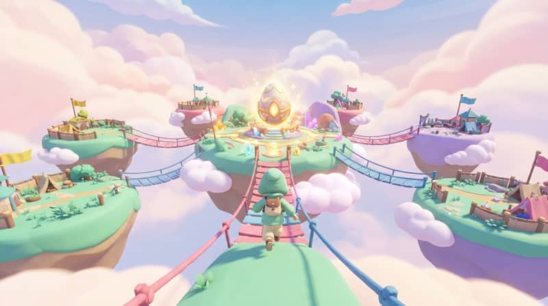 Candy Cloud Floating Islands