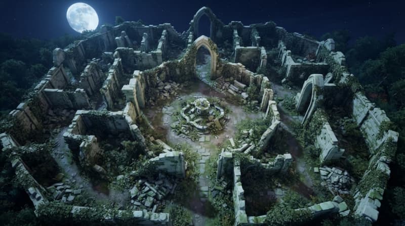 Ancient twoleg stone ruins