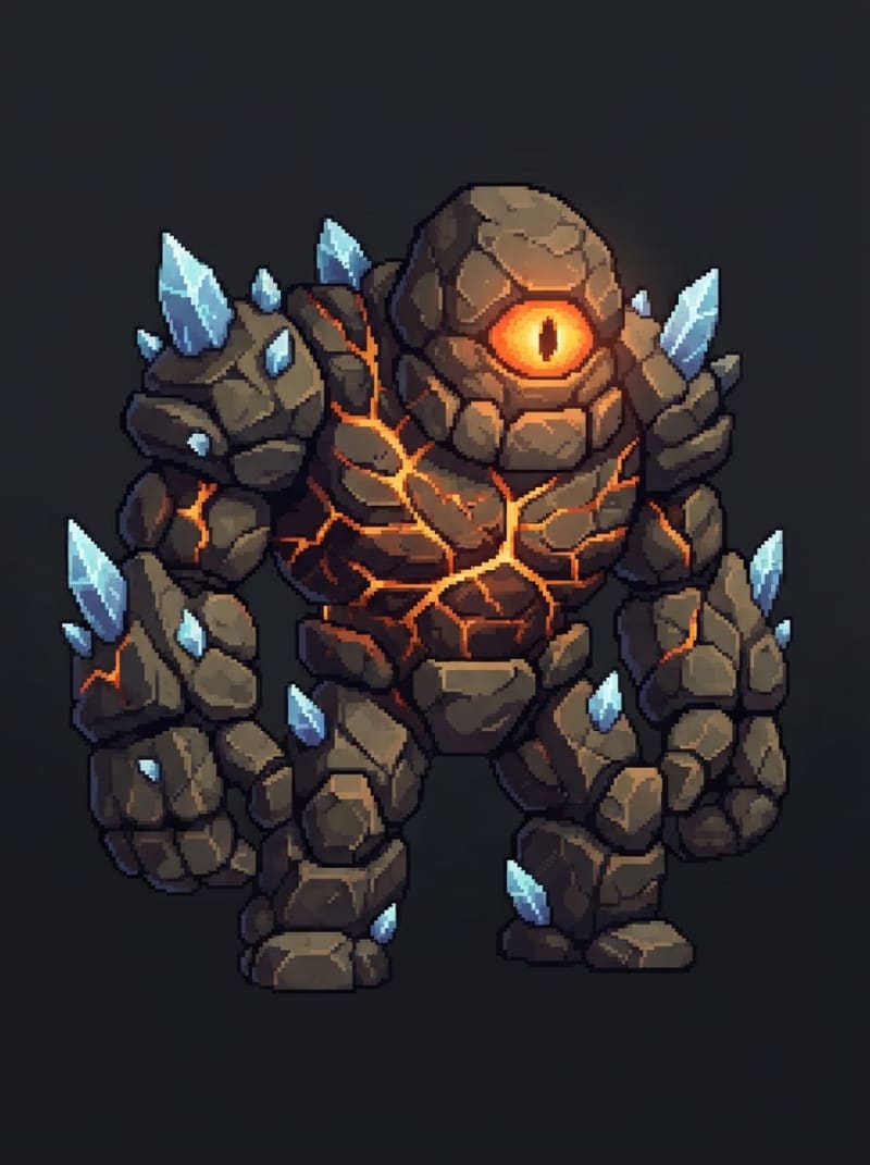 Heavy stone golem