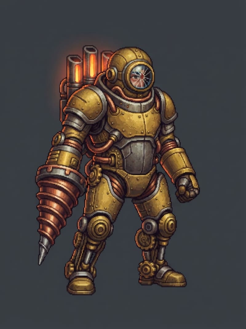 Steam-drill mechanist
