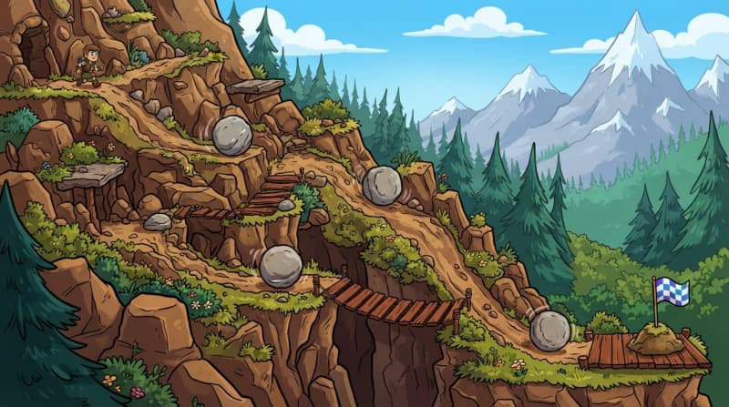 Rocky mountain downhill