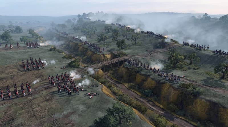 Sunken road at the valley floor