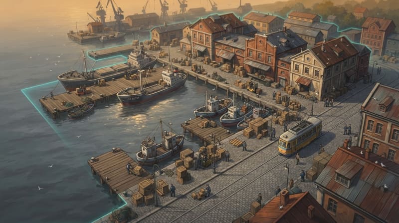 Harbor District waterfront