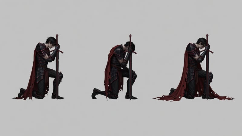 Gothic Hero Row - defeat