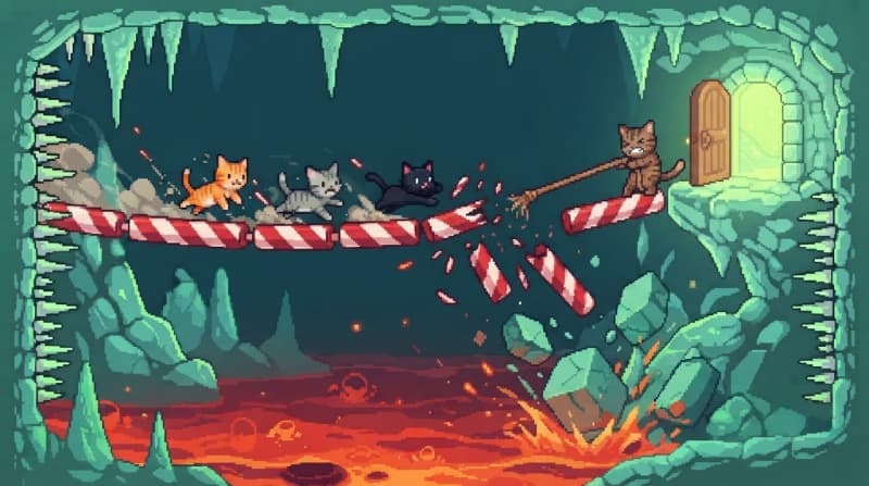 Hold the bridge while others cross
