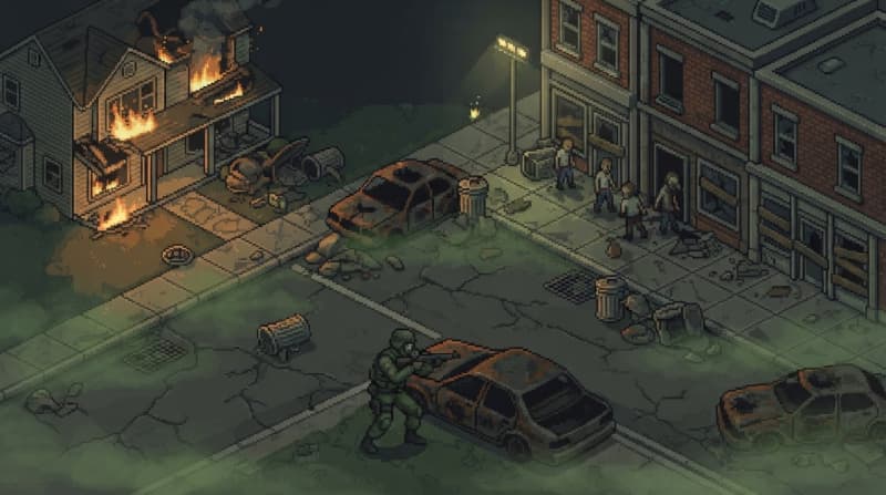 Sweep the infected streets