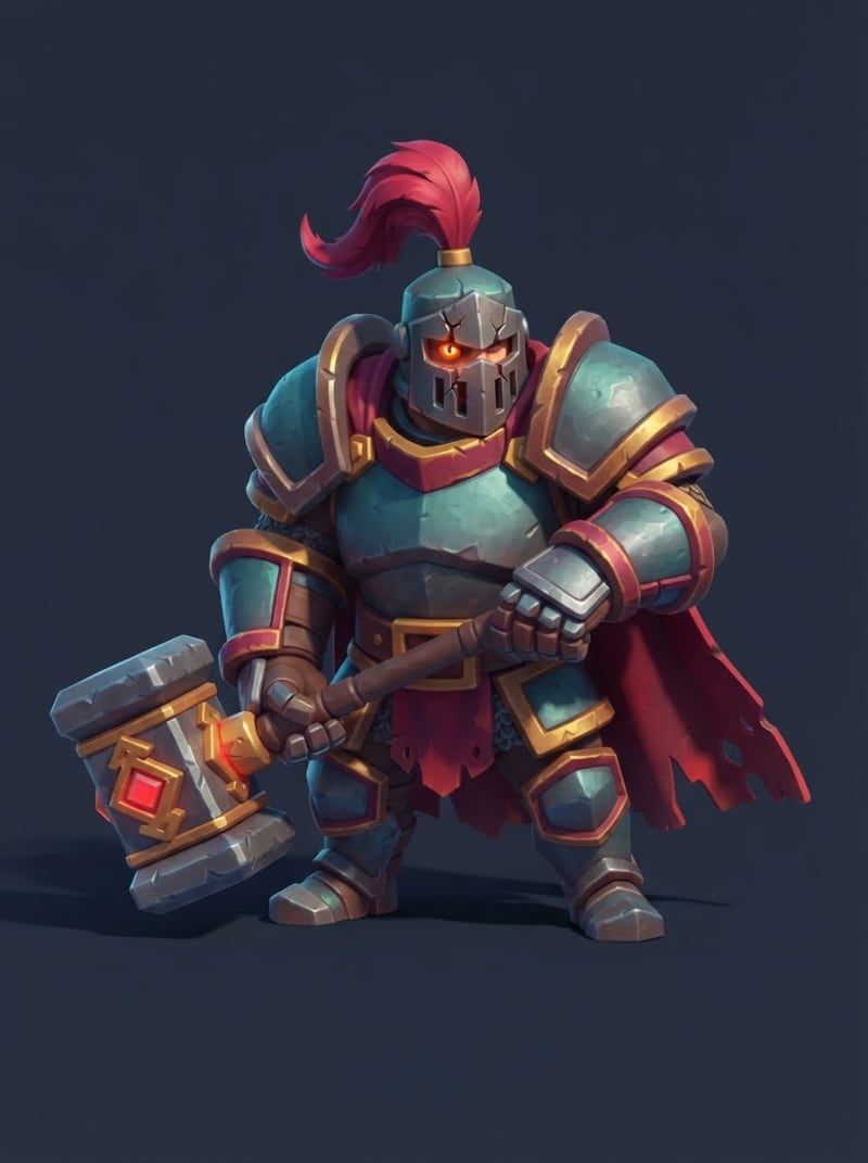 Iron-fisted warlord commander
