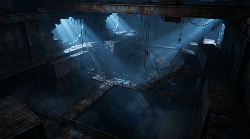 The stranded cargo hold