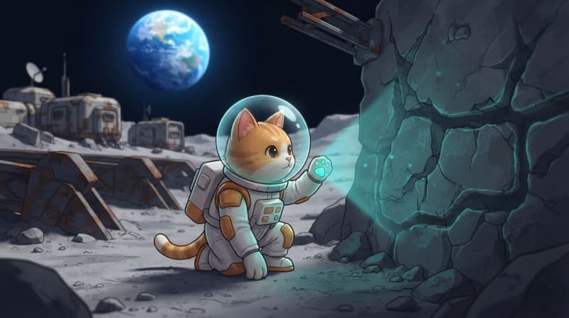 猫爪扫描探索废弃月港