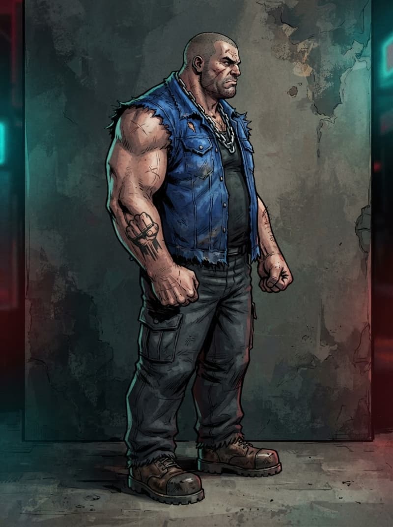 Viktor the iron bruiser