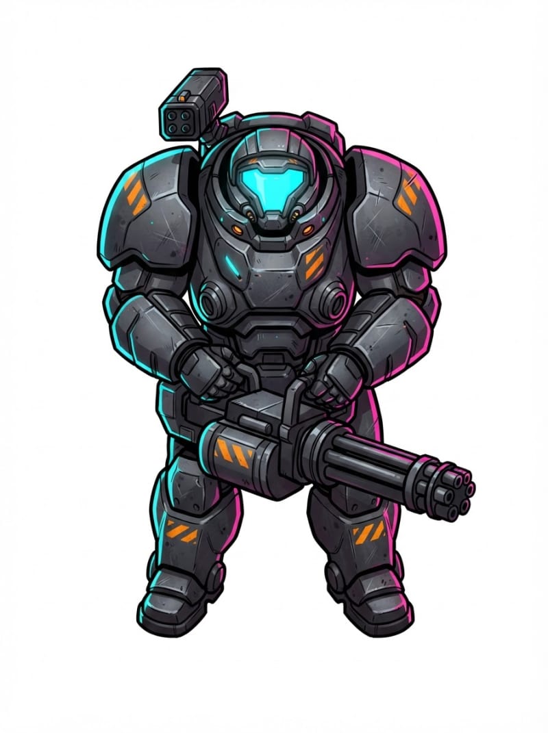 Armored Space Marine