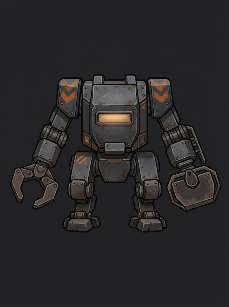 The salvage loader mech
