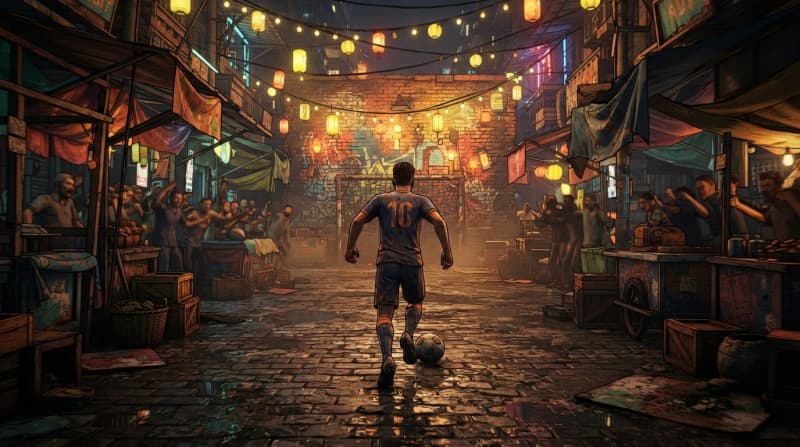 Night Market Street Pitch