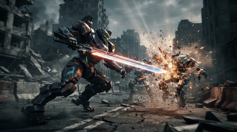 Tear through enemy mech squads