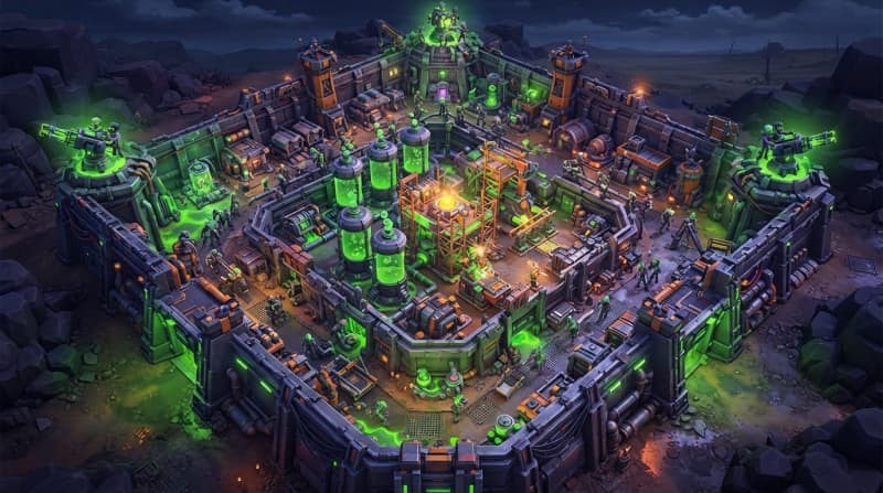 Expand your zombie fortress