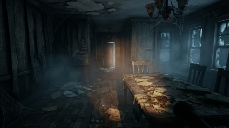 Search abandoned houses for clues