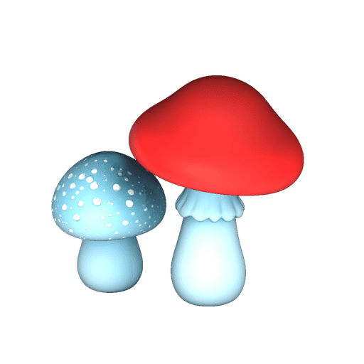 Light Blue Game Asset
